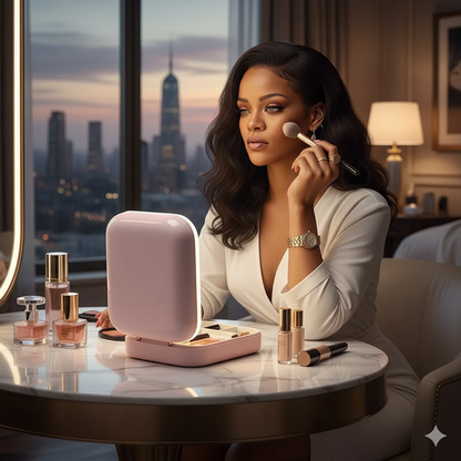 Mini Vanity Makeup Box with LED